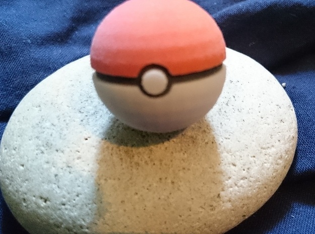 Pokeball Solid in Full Color Sandstone