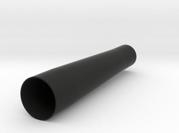 24 Mm To 18 Mm Tube in Black Natural Versatile Plastic