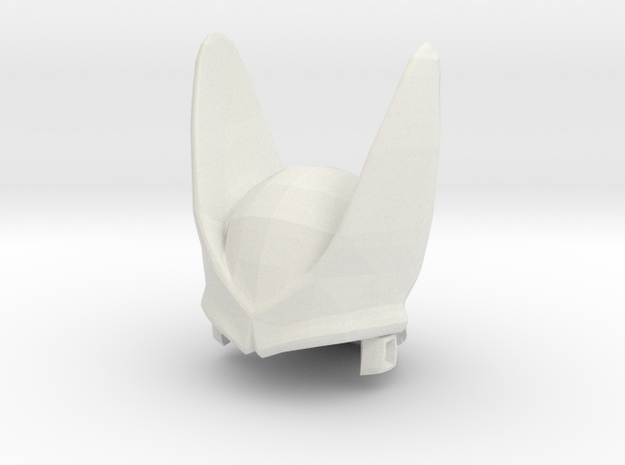 Custom Perfect Cell Inspired Headpiece for Lego in White Natural Versatile Plastic