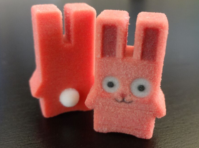 Full Colour Sandstone Freezer bunny