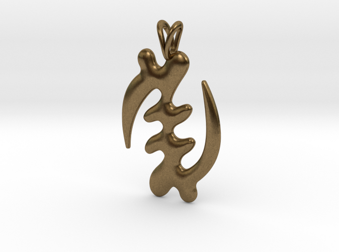 GYE NYAME Symbol Jewelry Pendant (UG9V9NQH6) by SYMBOLICA