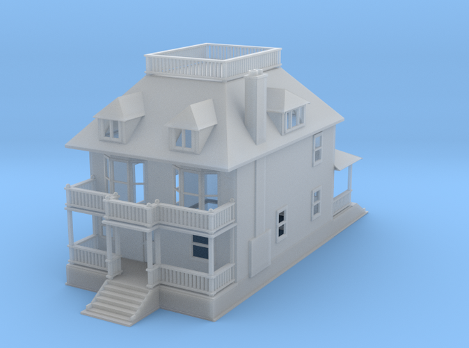 Barber 577 House Z scale