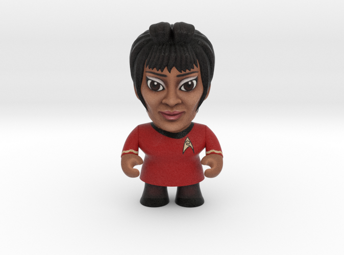 Uhura Star Trek Caricature