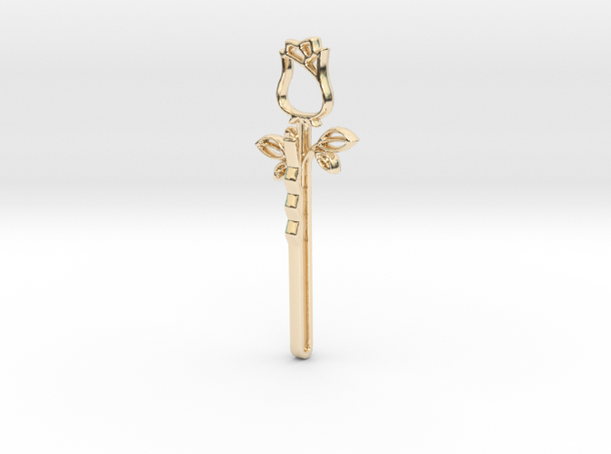 Rose Hair Pin in 14K Gold is spectacular.