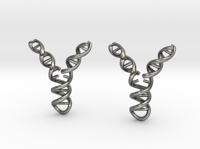 Replicating DNA Earrings