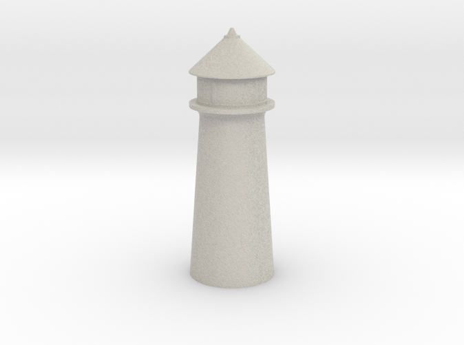 Lighthouse Pastel Gray