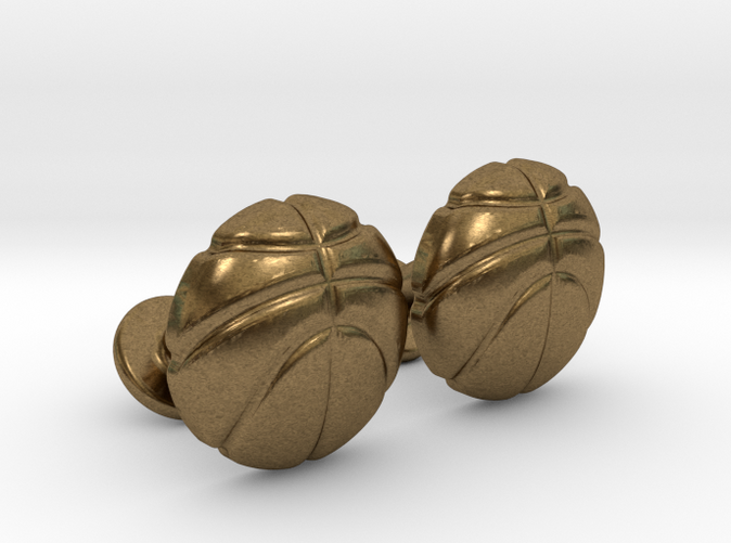 Basketball Ball CuffLinks