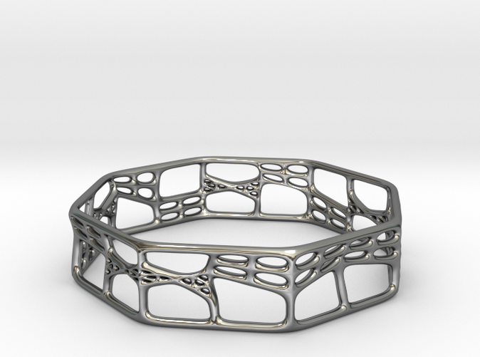 Voronoi Octagonal Bracelet (001a)