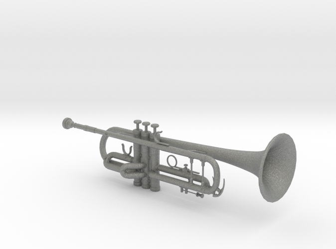 trumpet b flat scale