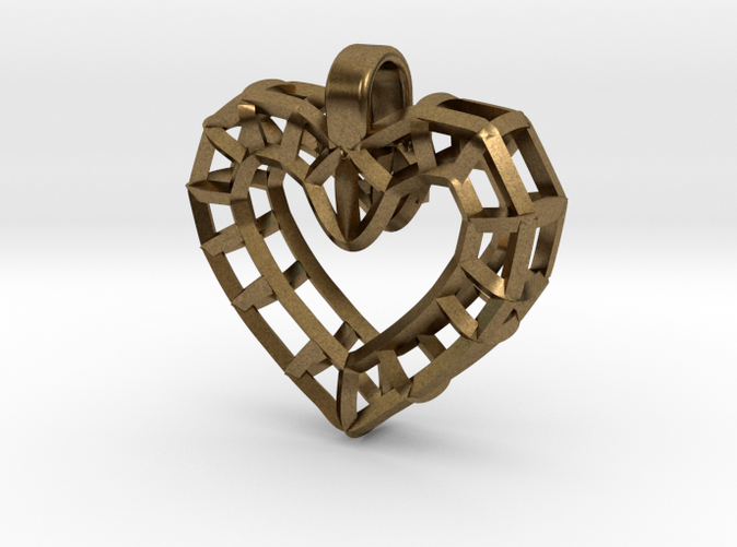 heart wire pendant2