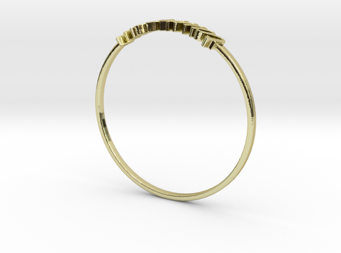 18K Yellow Gold Taurus / Taureau ring