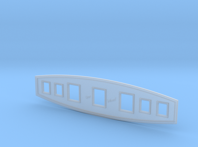 1:8 Gar Wood Boat Dashboard 