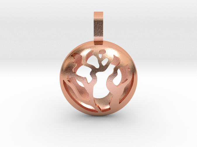 [TimelessSphere][LandScape]-[Copper] | [18mmx18mmx065mm]