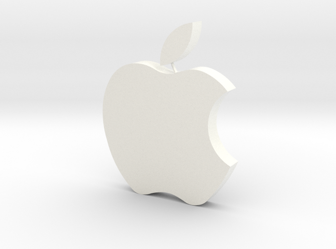 3D Printed Apple Logo by wael.moussa | Pinshape