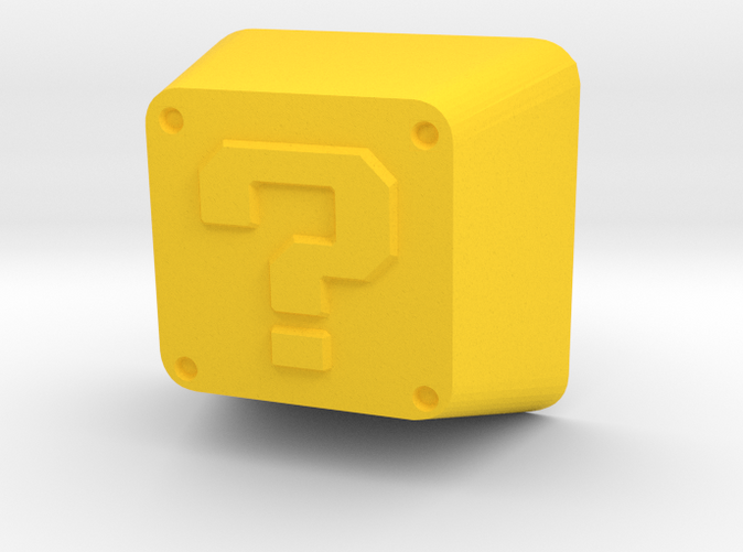 Custom Mario question block Keycap for Cherry MX switches
