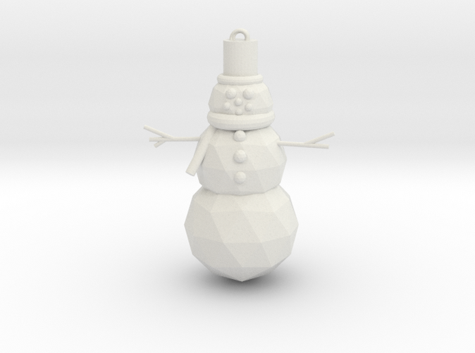 Snowman Christmas Tree Ornament