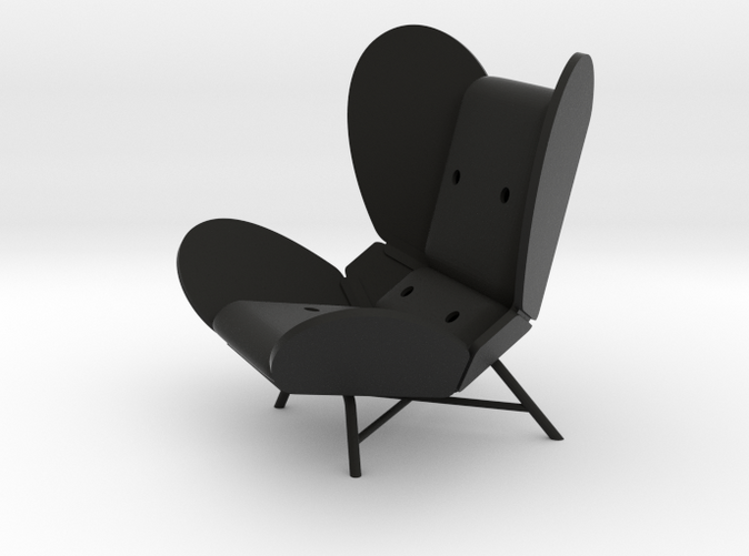 FREE-WING LOUNGE CHAIR by RJW Elsinga 1:10