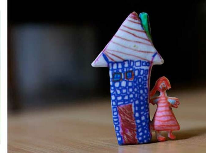 Figurines from Children's Drawings