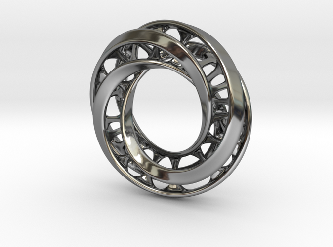 Mobius Ring Pendant v4 *Smaller* (X26UUHXEQ) by Meowasdasd57