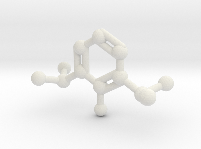 Propofol Molecule Keychain / Necklace