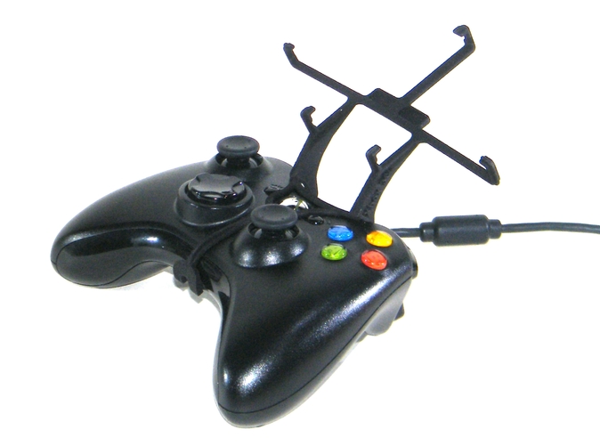 Without phone - A Samsung Galaxy S3 and a black Xbox 360 controller