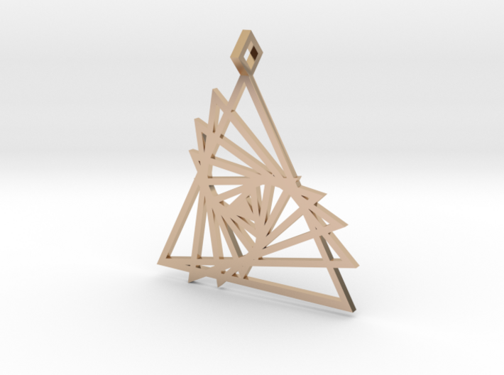 Triangle array 3d printed