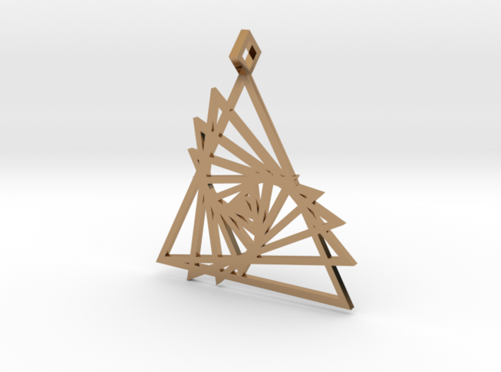 Triangle array 3d printed