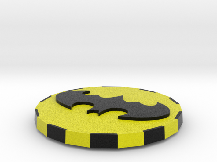 Double sided Batman Card cover 3d printed