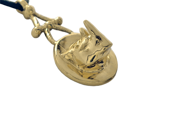 Rhinoceros Jewelry Pendant 3d printed