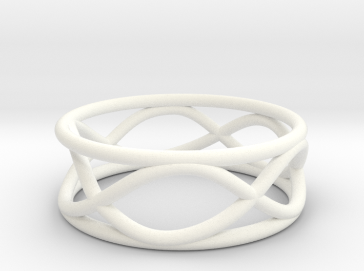 Infinity Ring- Size 5 3d printed