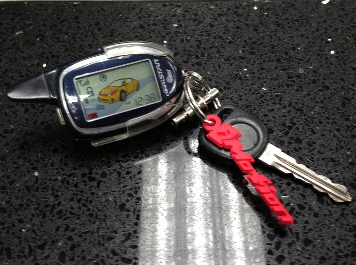 IMotion Key Chain 60mm Long 3mm Thick 3d printed 