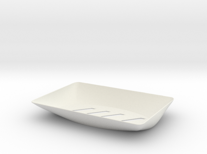 Plastic Soap Dish 3d printed