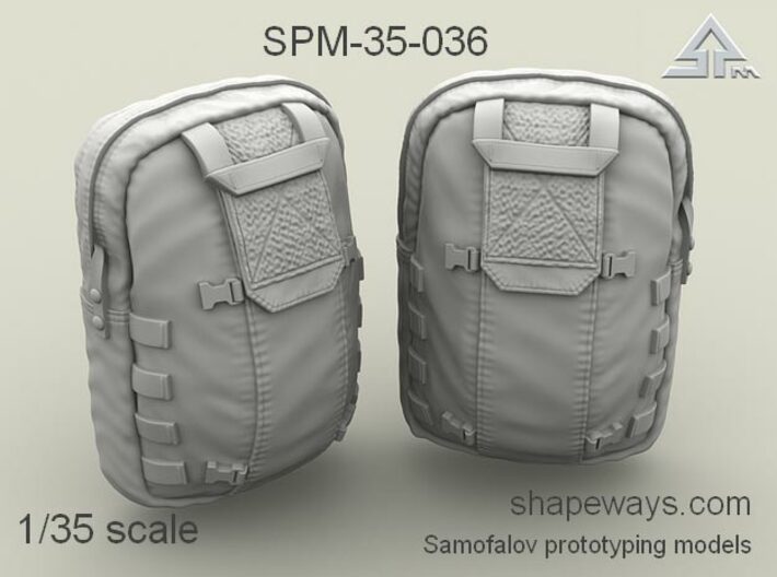 1/35 SPM-35-036 Pack optional module 3d printed