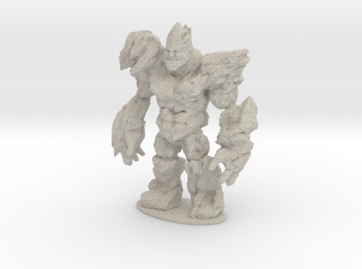 Rocky the Rock Giant 3d printed