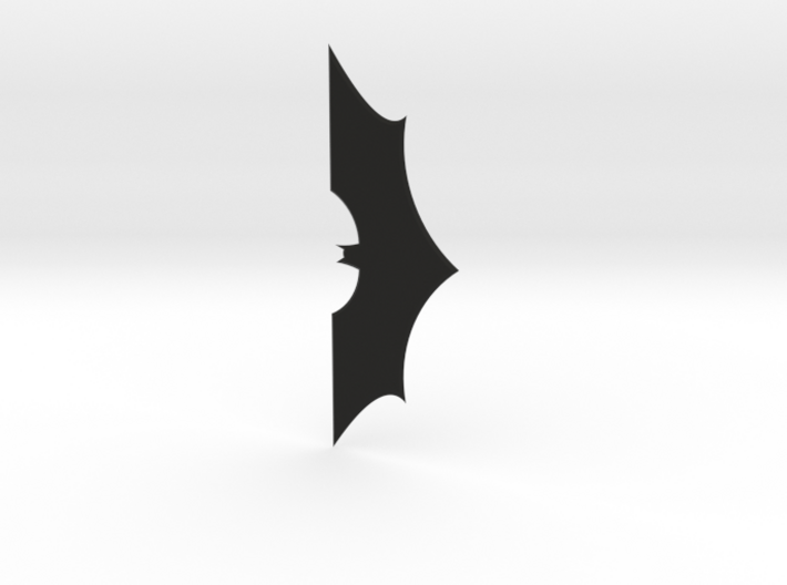 1:2 Scale Batarang From Batman 3d printed