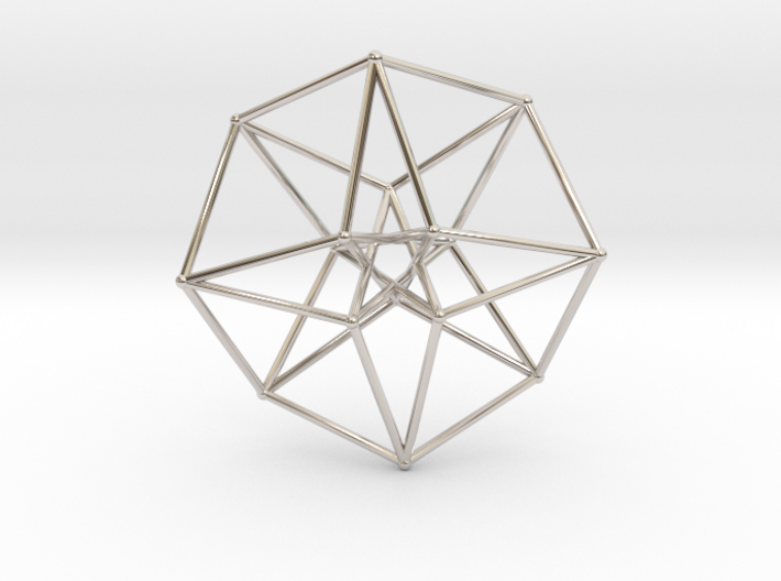 Sacred Geometry: Toroidal Hypercube 38mmx1mm 3d printed