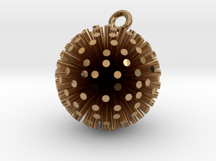 Sea Urchin Pendant 3d printed