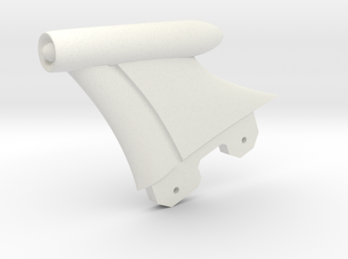 Retro Raygun: Fin Assembly 3d printed