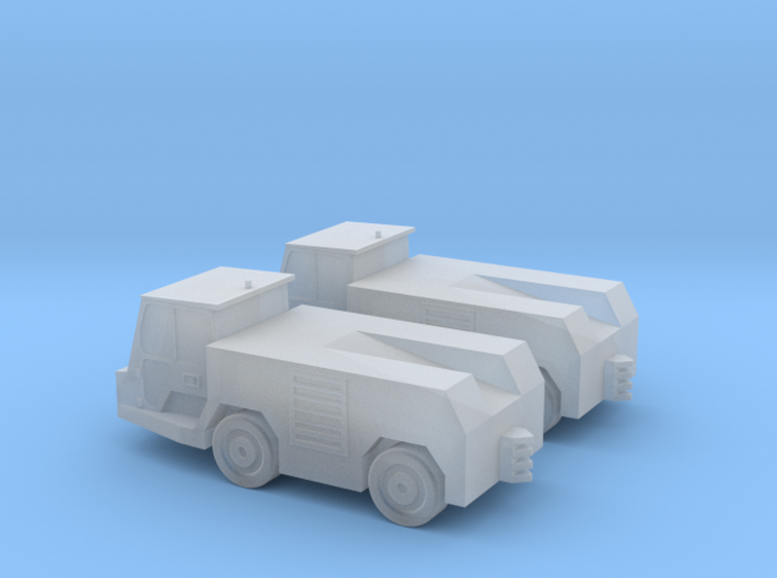 GSE Airport Tow Tractor 1:144 2pc 3d printed