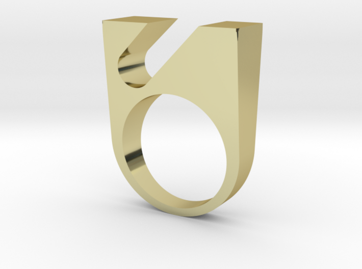OPNR-ring female size 8 3d printed
