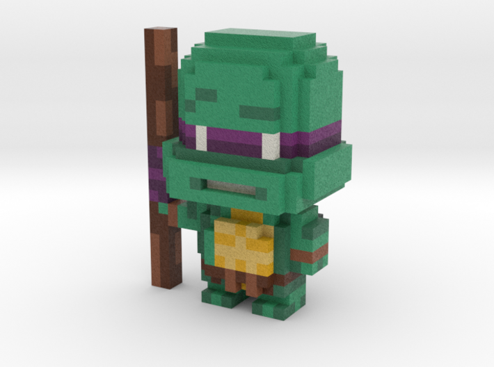 "Don" Voxel Figurine 3d printed 