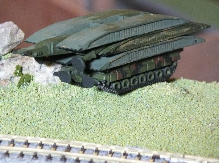 MG144-G04 Panzerschnellbrücke 2 Bridgelayer 3d printed Painted model