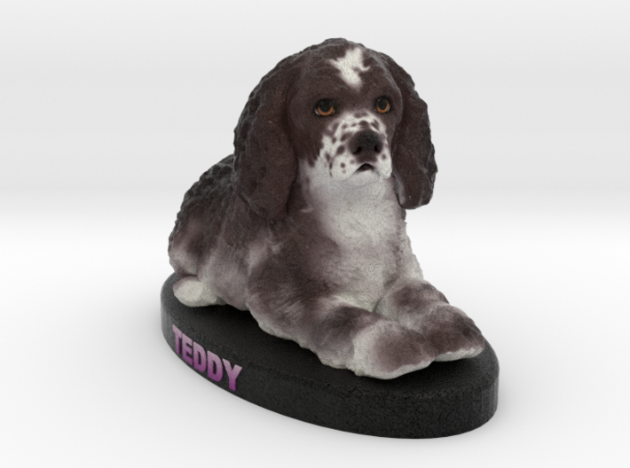 Custom Dog Figurine - Teddy 3d printed