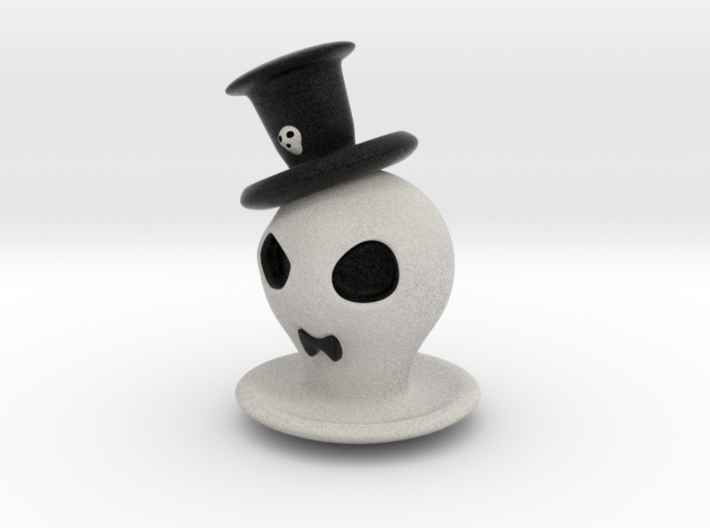 Halloween Hollowed Figurine: GentlemanGhosty 3d printed