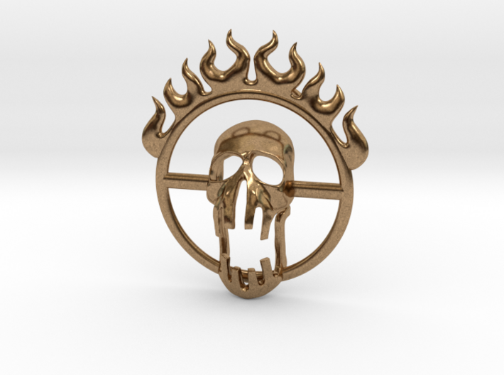Mad Max Fury Road inspired pendant 3d printed