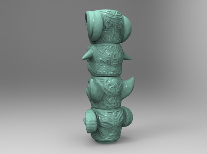 Goblin Totem Cup 3 3d printed 