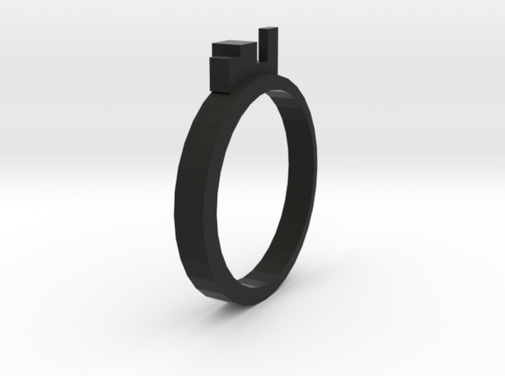 Ring for Kings (19 mm inside diameter) 3d printed