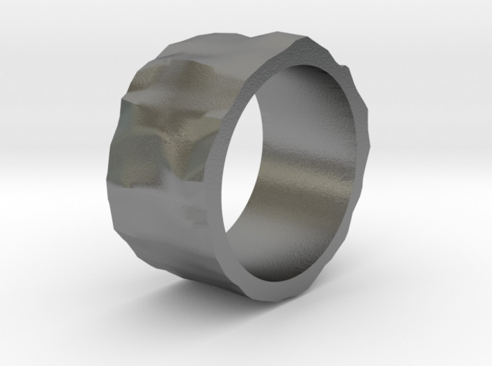 Stone age ring - size 6 US 3d printed