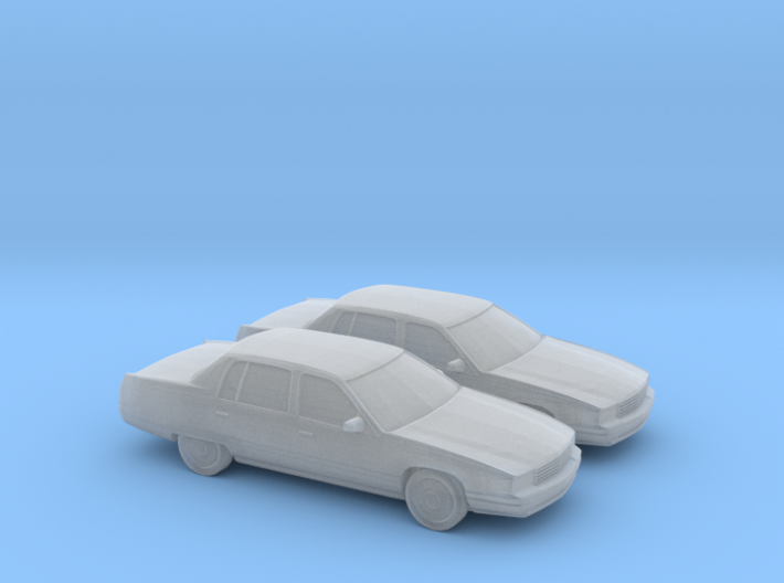 1/160 2X 1994 Cadillac Deville 3d printed