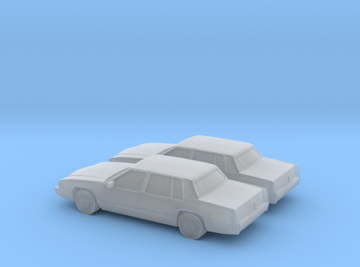 1/160 2X 1992 Cadillac Deville 3d printed